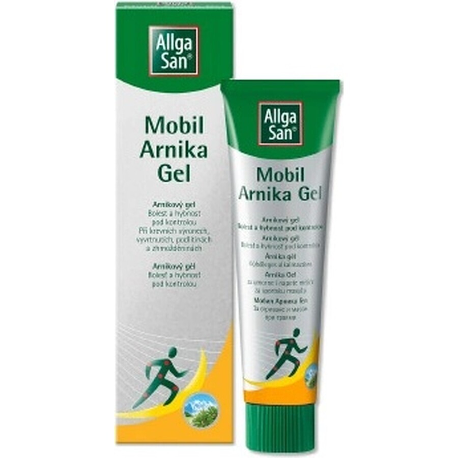 Allga San Arnica gel 1×100 ml, gel antiinflamatorio