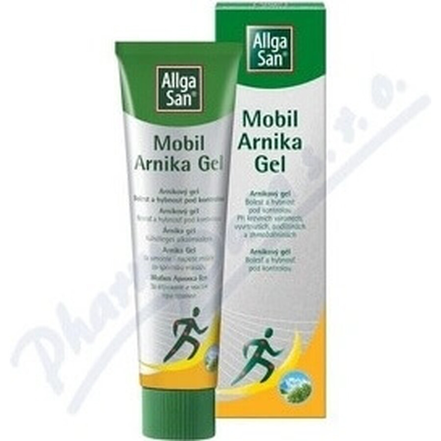 Allga San Arnica gel 1×100 ml, gel antiinflamatorio