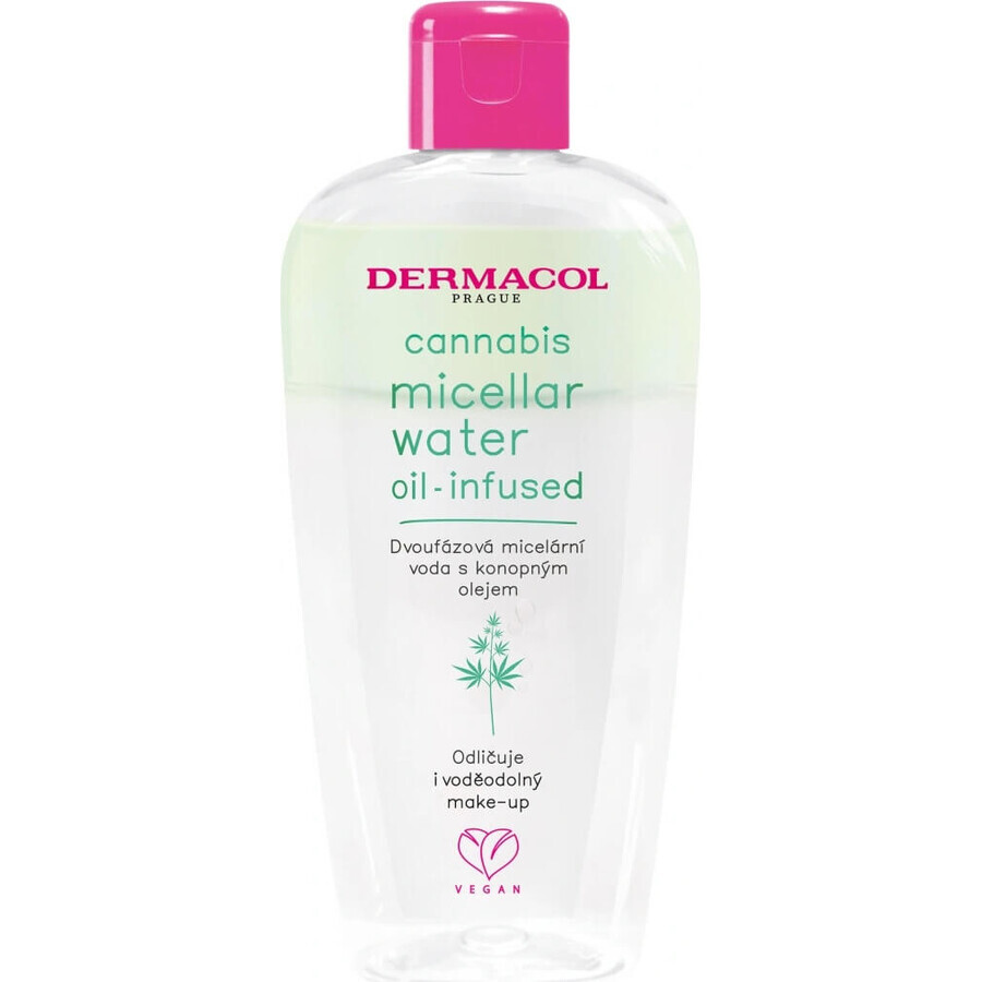 Dermacol Cannabis dual-phase micellar water 1×200 ml, micellar water