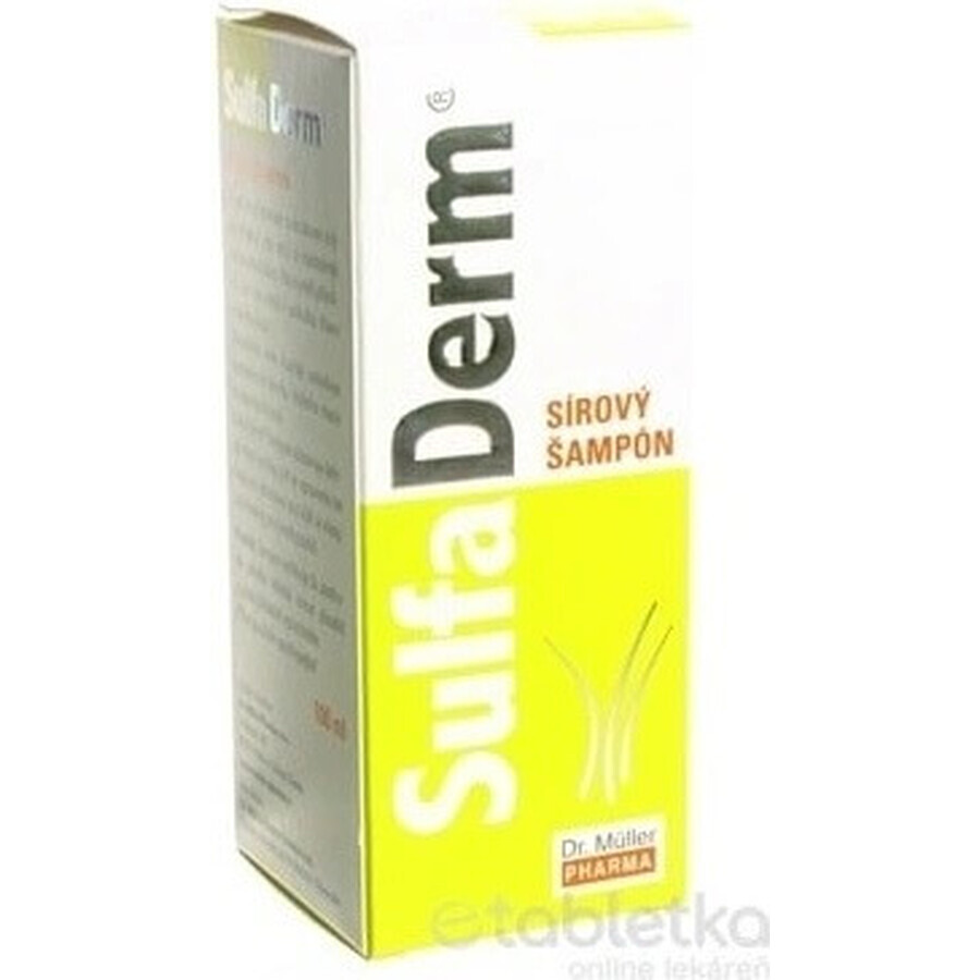 Dr. Müller SulfaDerm Sulphur Shampoo 1×100 ml, șampon pentru păr