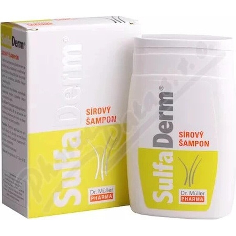 Dr. Müller SulfaDerm Sulphur Shampoo 1×100 ml, șampon pentru păr