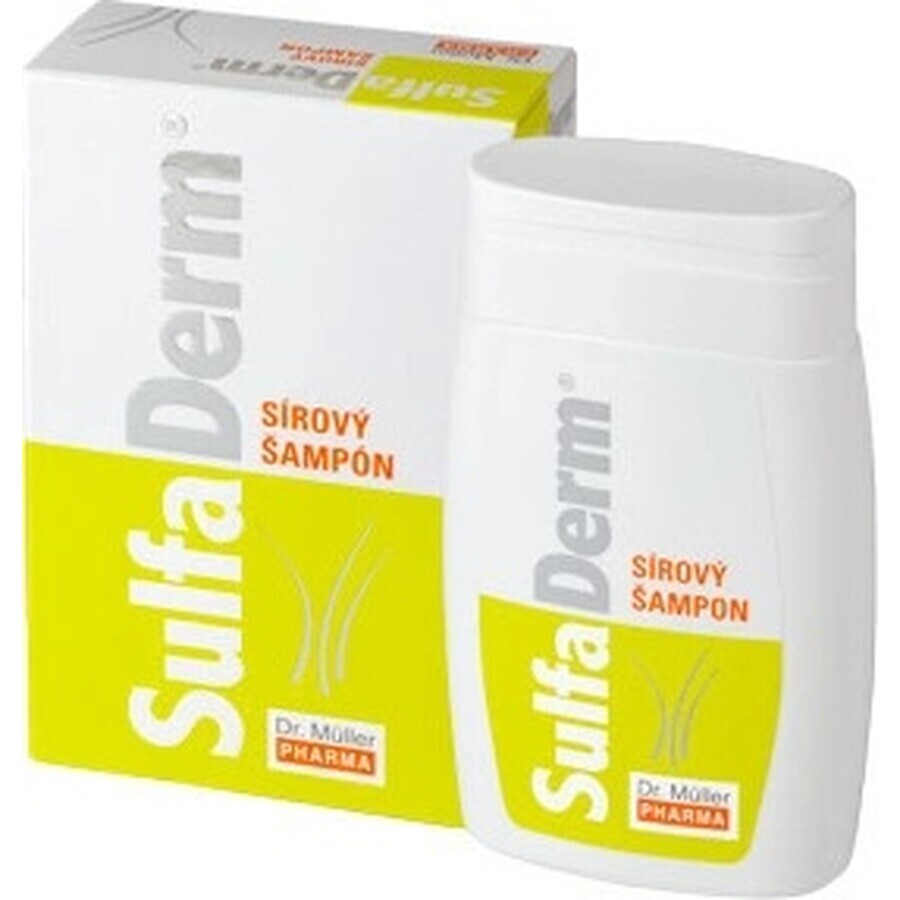 Dr. Müller SulfaDerm Sulphur Shampoo 1×100 ml, șampon pentru păr