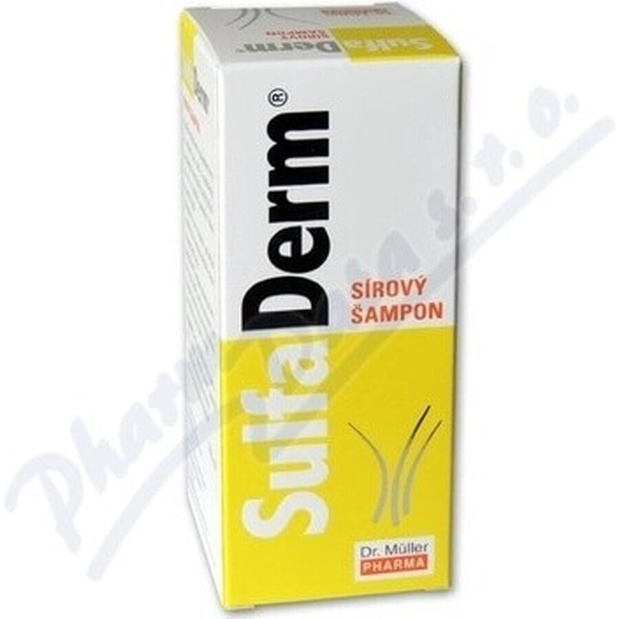 Dr. Müller SulfaDerm Sulphur Shampoo 1×100 ml, șampon pentru păr