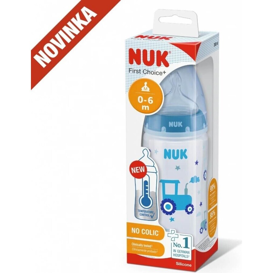 NUK FC+ Bottle with temperature control 1×1 pcs, bottle 300 ml