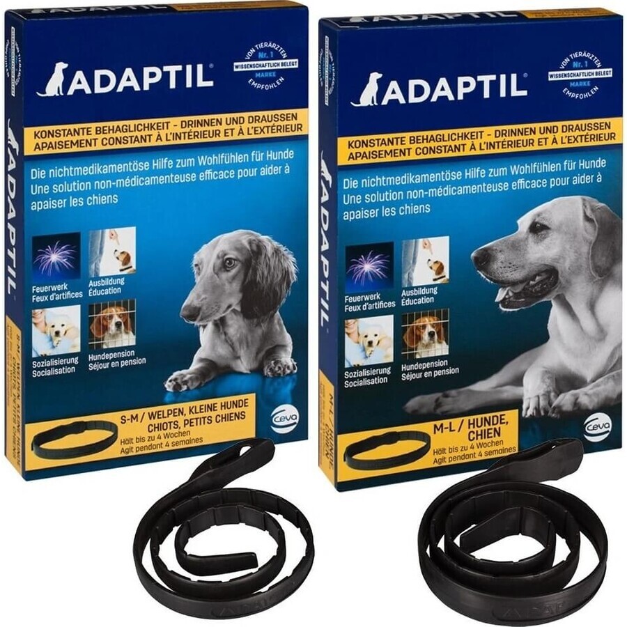 Collar adaptil para perros pequeños 1×1 ud, longitud 45 cm