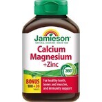 JAMIESON CALCIUM, MAGNESIUM WITH ZINC 1×120 tbl, Calcium + Magnesium + Zink