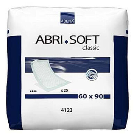 Abri Soft sábanas desechables, 60x90, 25 piezas, Abena