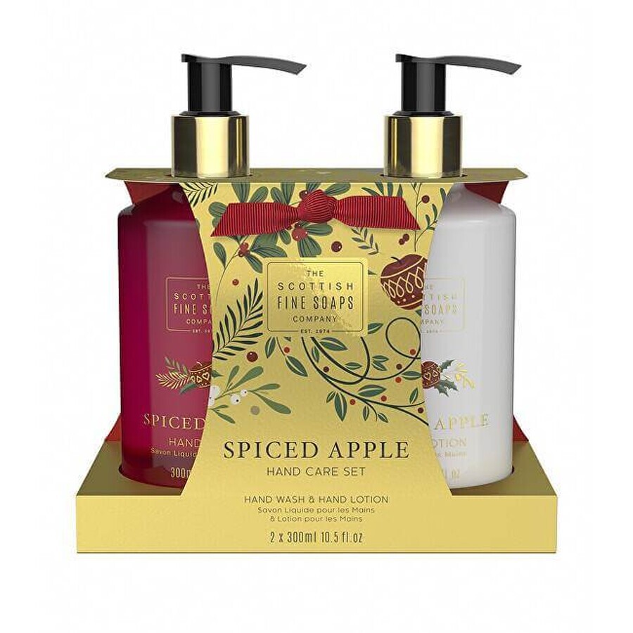 Set de cuidado de manos Scottish Fine Soaps Spiced Apple & Spices 1×1set