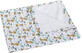 Manta infantil B&#193;RA 5284/421 75x100 blanco/giraffes 1&#215;1 ud, manta beb&#233;