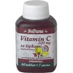 MedPharma VITAMINA C 500MG con flechas 1×37 tbl, liberación gradual