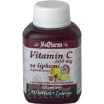 MedPharma VITAMINA C 500MG con flechas 1×37 tbl, liberación gradual