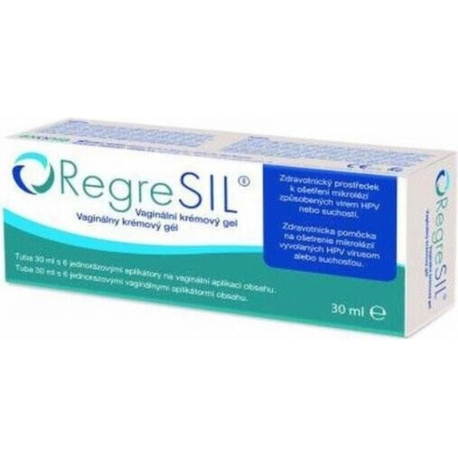 Set RegreSIL 1×1, gel-crème vaginal 30 ml + 6 applicateurs