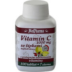 MedPharma VITAMINA C 1000 mg con escaramujo 1×37 tbl, liberación gradual