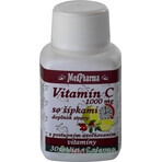 MedPharma VITAMINA C 1000 mg con escaramujo 1×37 tbl, liberación gradual