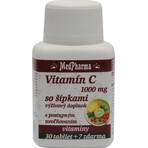 MedPharma VITAMINA C 1000 mg con escaramujo 1×37 tbl, liberación gradual