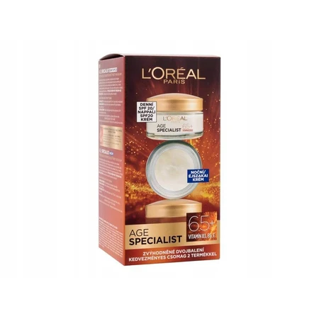 L'Oréal Paris Spécialiste de l'âge 65+ double pack 2×50 ml, cosmétiques