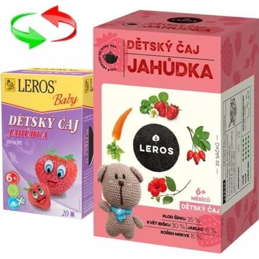 LEROS KINDERTEE MALINKA 2x20g, Tee für Kinder