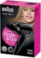 Braun Satin Hair 1 Hd 130 To Go 1pc 1&#215;1 1pc secador de pelo