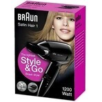 Braun Satin Hair 1 Hd 130 To Go 1pc 1×1 1pc hair dryer