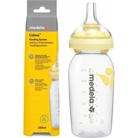 Medela biberon pentru copii alăptați Calma™ 250 ml 1×1 buc, biberon