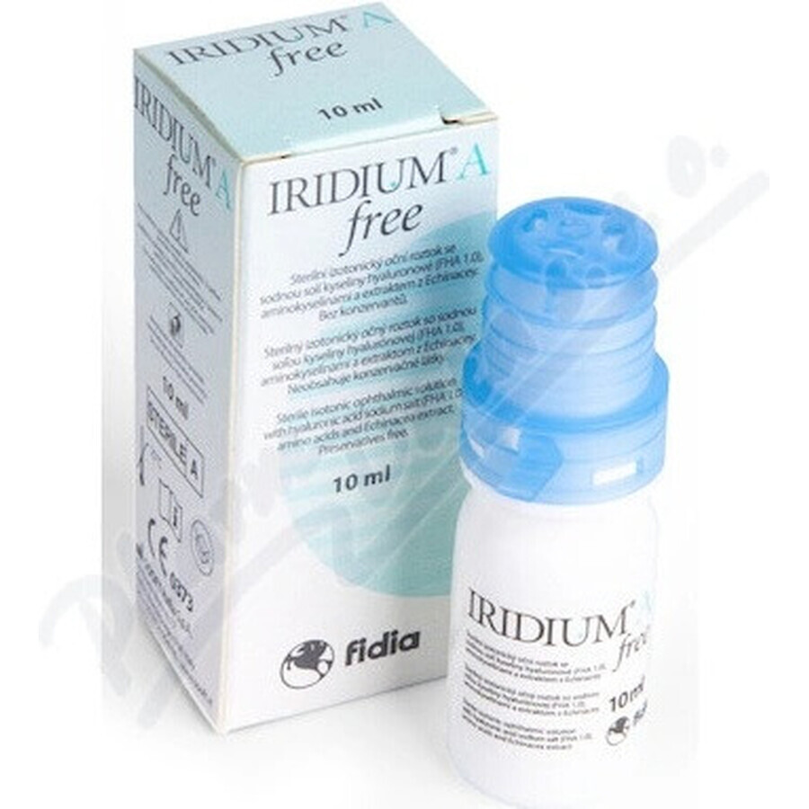 IRIDIUM A libre Solución ocular isotónica estéril 1×10 ml