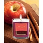 Areon Candle Apple & Cinnamon 120g 1×1 buc, lumânare