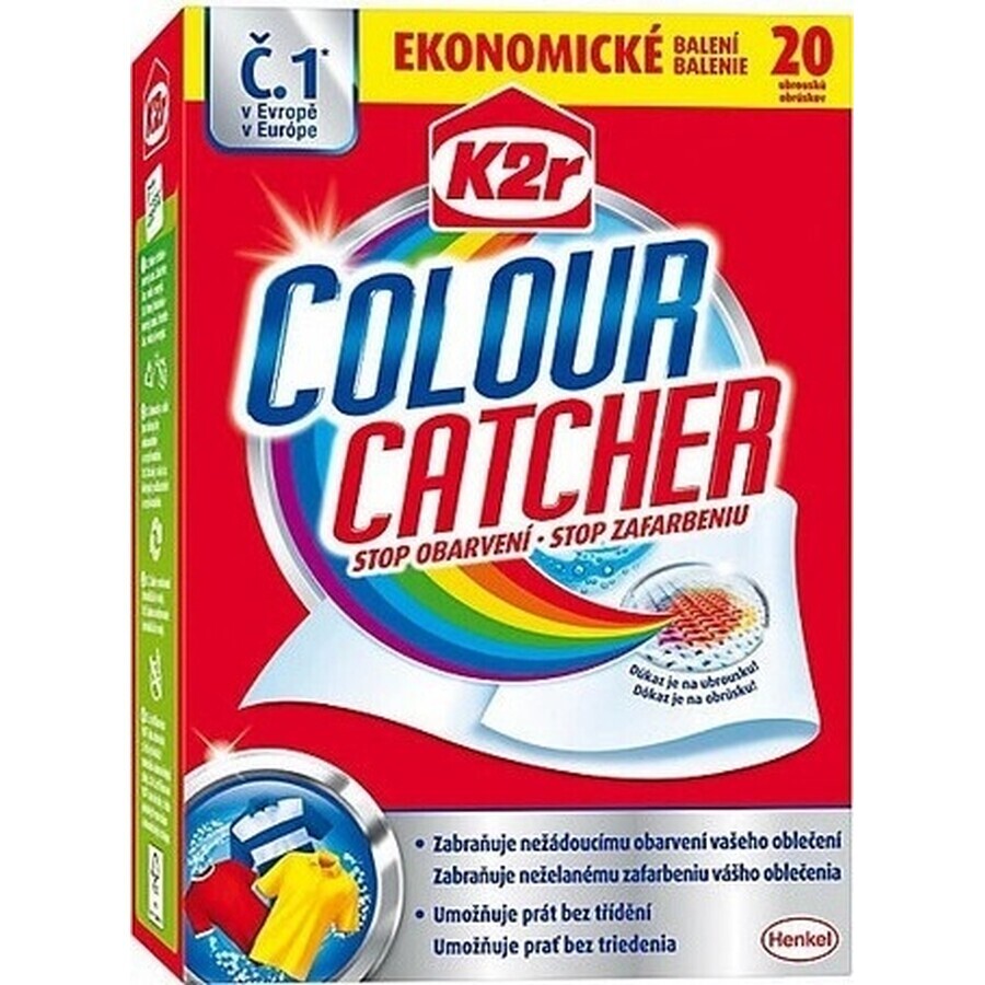 K2r Culoare Cat. 20pcs 1×20pcs șervețele