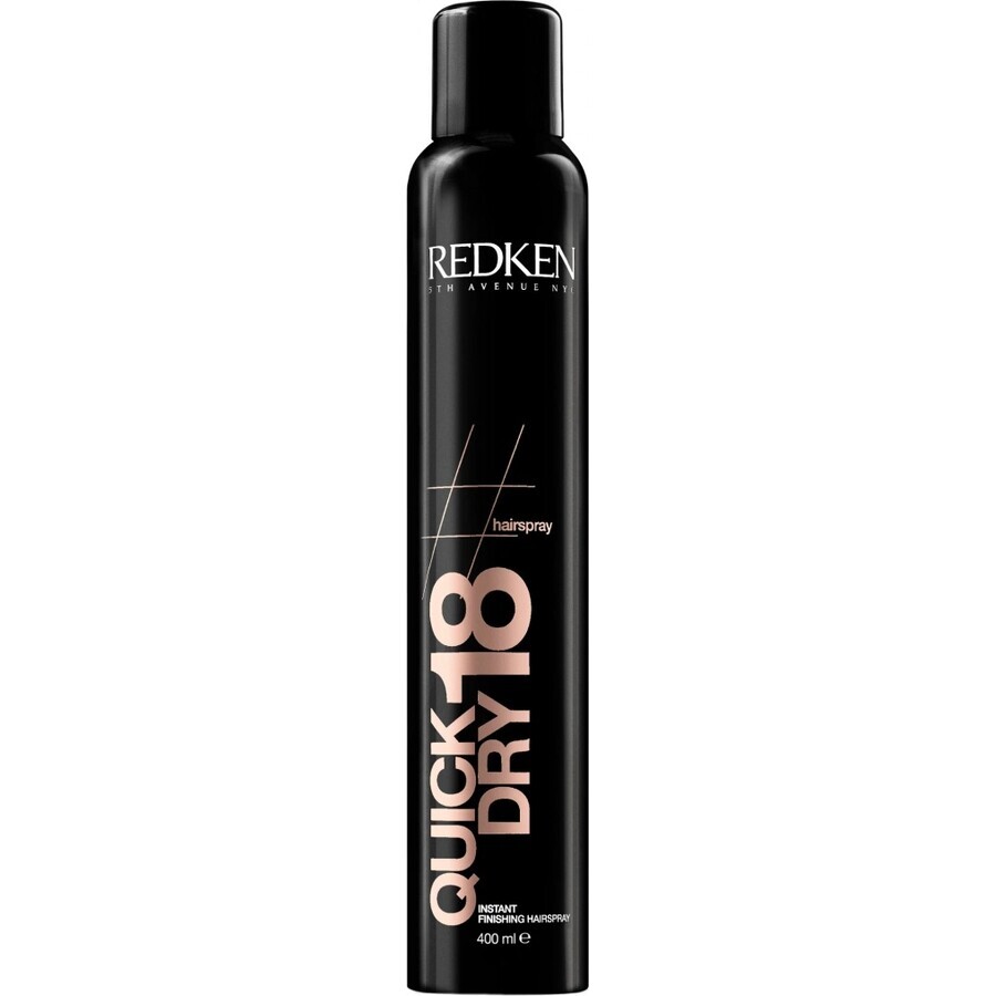 Redken Quick Dry Strong Hold Hairspray 1×400 ml, laca para el cabello