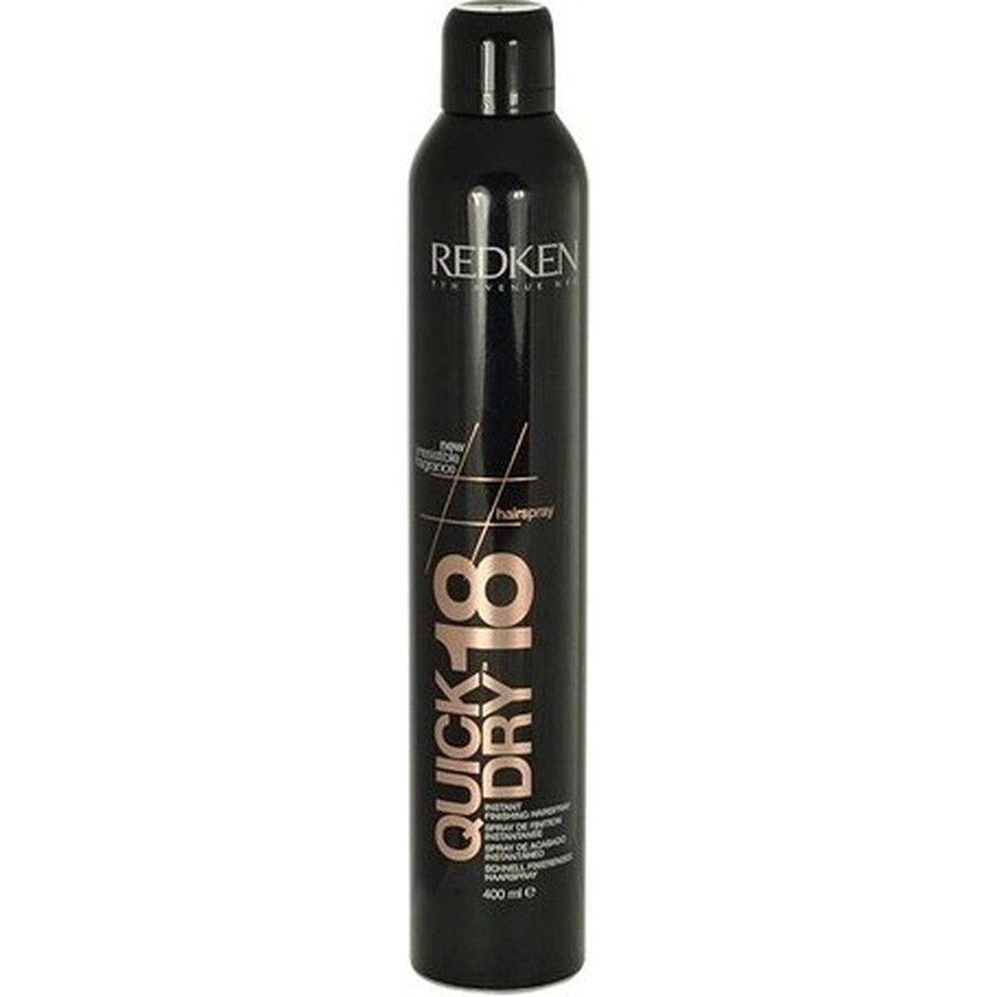 Redken Quick Dry Strong Hold Hairspray 1×400 ml, laca para el cabello