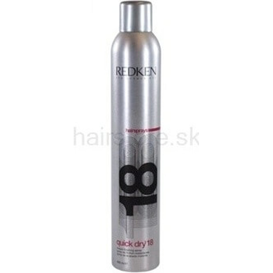 Redken Quick Dry Strong Hold Hairspray 1×400 ml, laca para el cabello