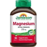 JAMIESON MAGNESIO 250 mg 1×90 tbl, magnesio