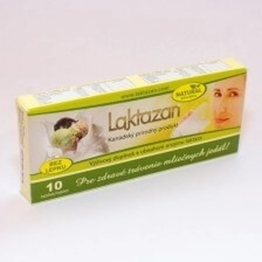 LAKTAZAN tabletki 1×10 tbl, enzym laktazy o smaku miętowym: ceny i cechy