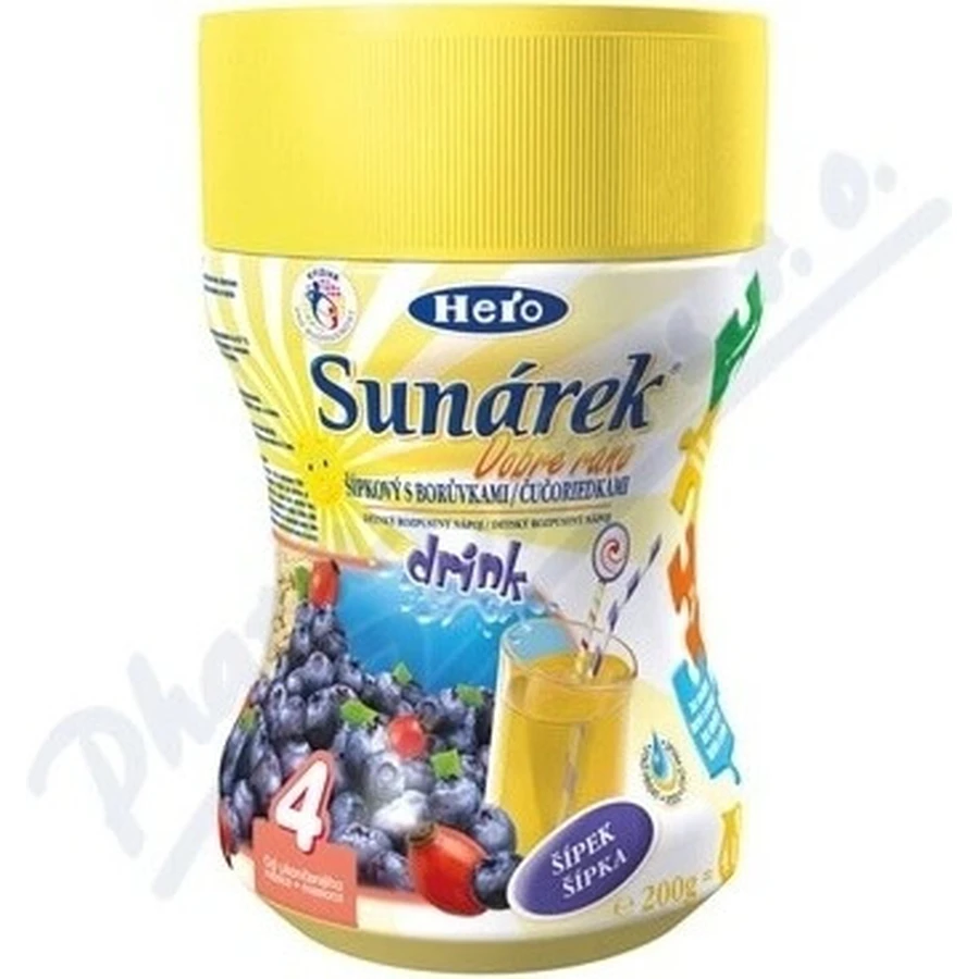 Sunar Boisson soluble à l'églantier et à la canneberge 1×200 g