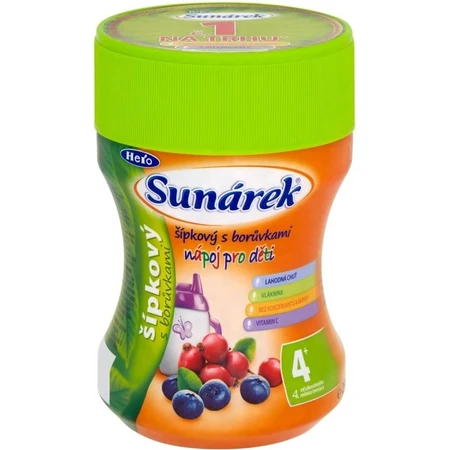 Sunar Boisson soluble à l'églantier et à la canneberge 1×200 g