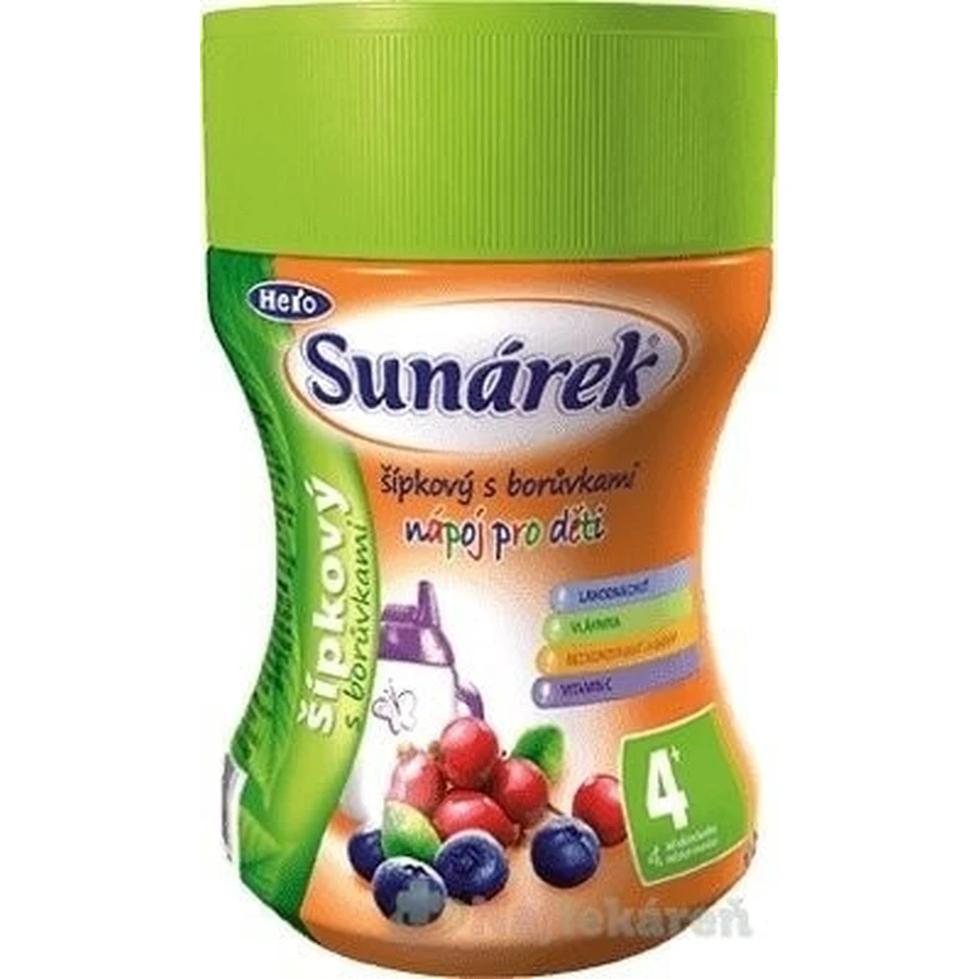 Sunar Boisson soluble à l'églantier et à la canneberge 1×200 g
