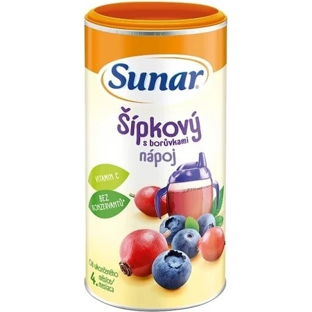 Sunar Boisson soluble à l'églantier et à la canneberge 1×200 g