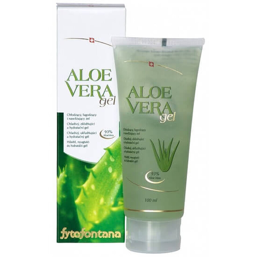 Gel de aloe vera, 100 ml, Herbal Sana