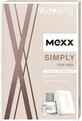 MEXX SIMPLY FOR HER eau de toilette 20ML + jab&#243;n 75G 1&#215;1pcs 1&#215;1pcs, set de cosm&#233;ticos para mujer