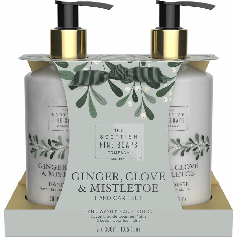 Set de cuidado de manos Scottish Fine Soaps - Jengibre, Clavo y Muérdago 1×1set