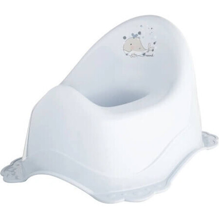 MALTEX Anti-slip Potty Potty Minimal - satin blue 1×1 pc, potty