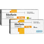 GENERICA Riboflavin 10 mg 1×30 tbl, food supplement