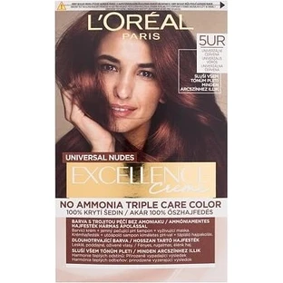 L'Oréal Paris Excellence Nudes Copper Nudes 5UR Universal Red 1×1 pc, permanent hair color