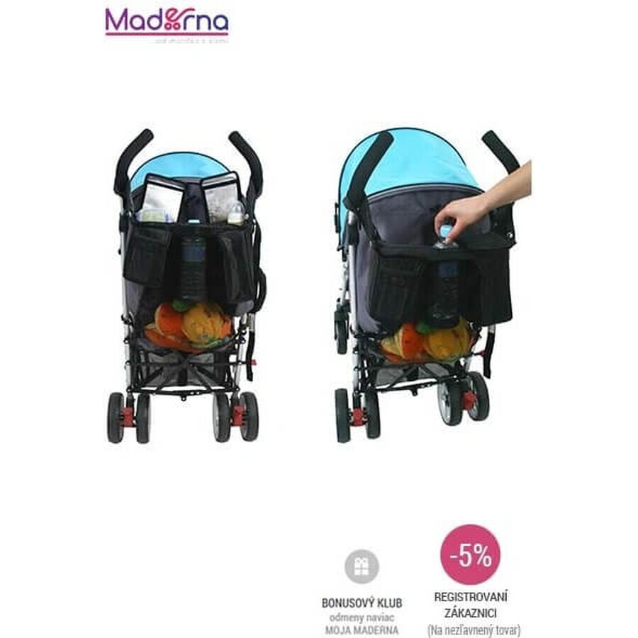 VALCO BABY Organizzatore per passeggino UNI 1×1 pz, organizzatore per passeggino