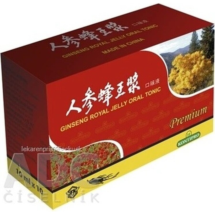 H-KONTIPRO GINSENG ROYALL GINSENG ROYALL JELLY ORAL TONIC 1×10 pcs, nutritional supplement