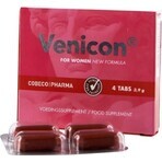 Cobeco comprimidos afrodisíacos Venicon Women 1×4 tbl, para mujer