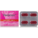 Cobeco comprimidos afrodisíacos Venicon Women 1×4 tbl, para mujer