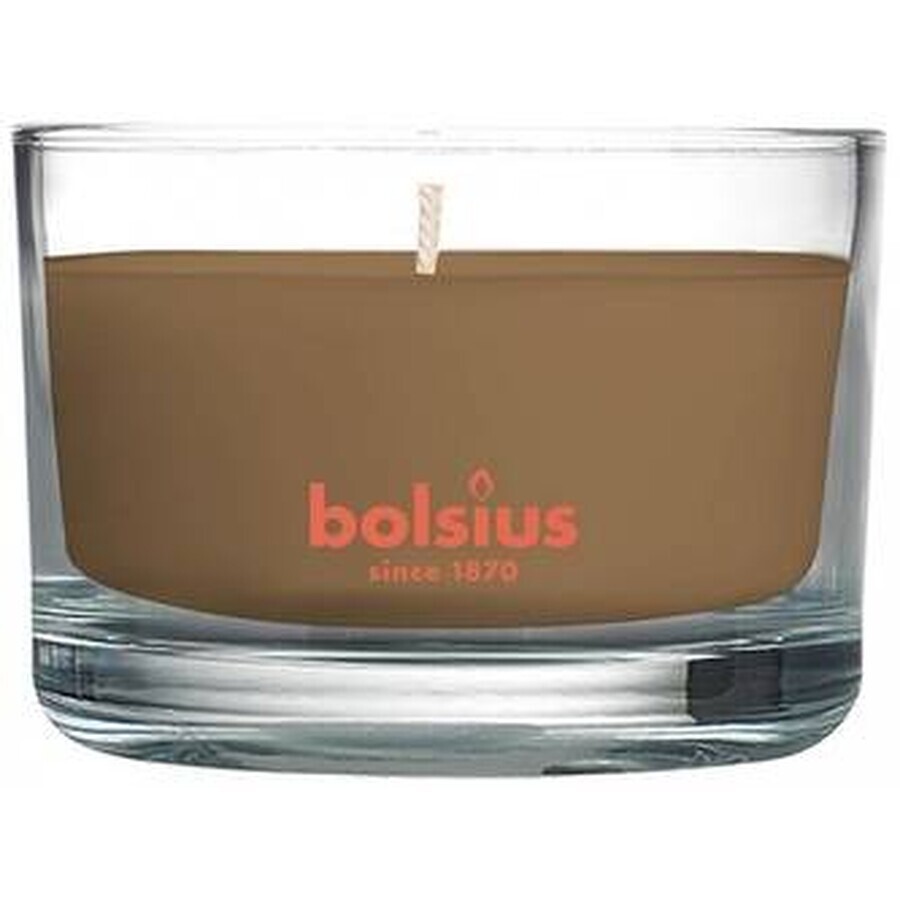 Bolsius Aromatic 2.0 Glass Apple Cinammon, lumânare parfumată 1×1 buc, dimensiune 80 x 50 mm