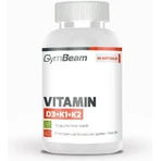 Gymbeam vitamine d3+k1+k2 niet-gearomatiseerd 120cps 120 capsules niet-gearomatiseerd