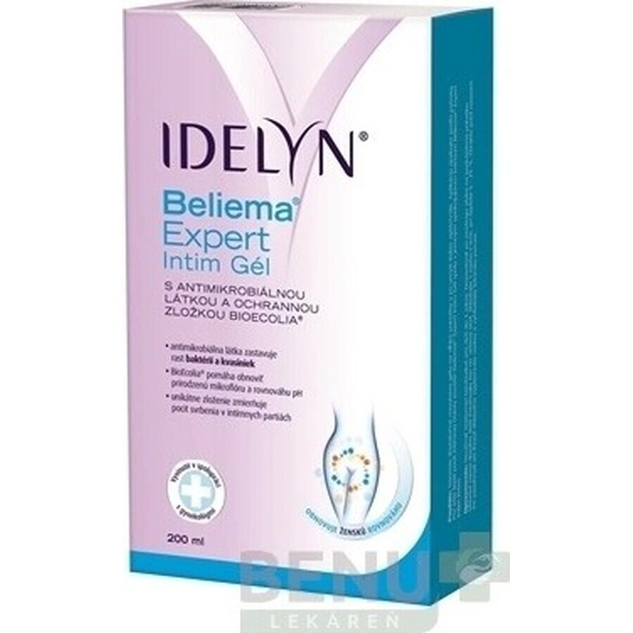 IDELYN Beliema Expert Intimate Gel 1×200 ml, intimate gel for women