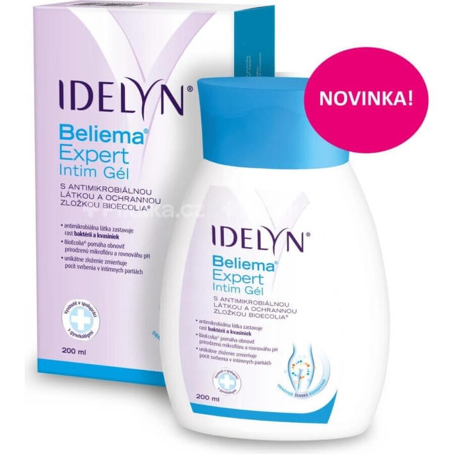 IDELYN Beliema Expert Intimate Gel 1×200 ml, intimate gel for women